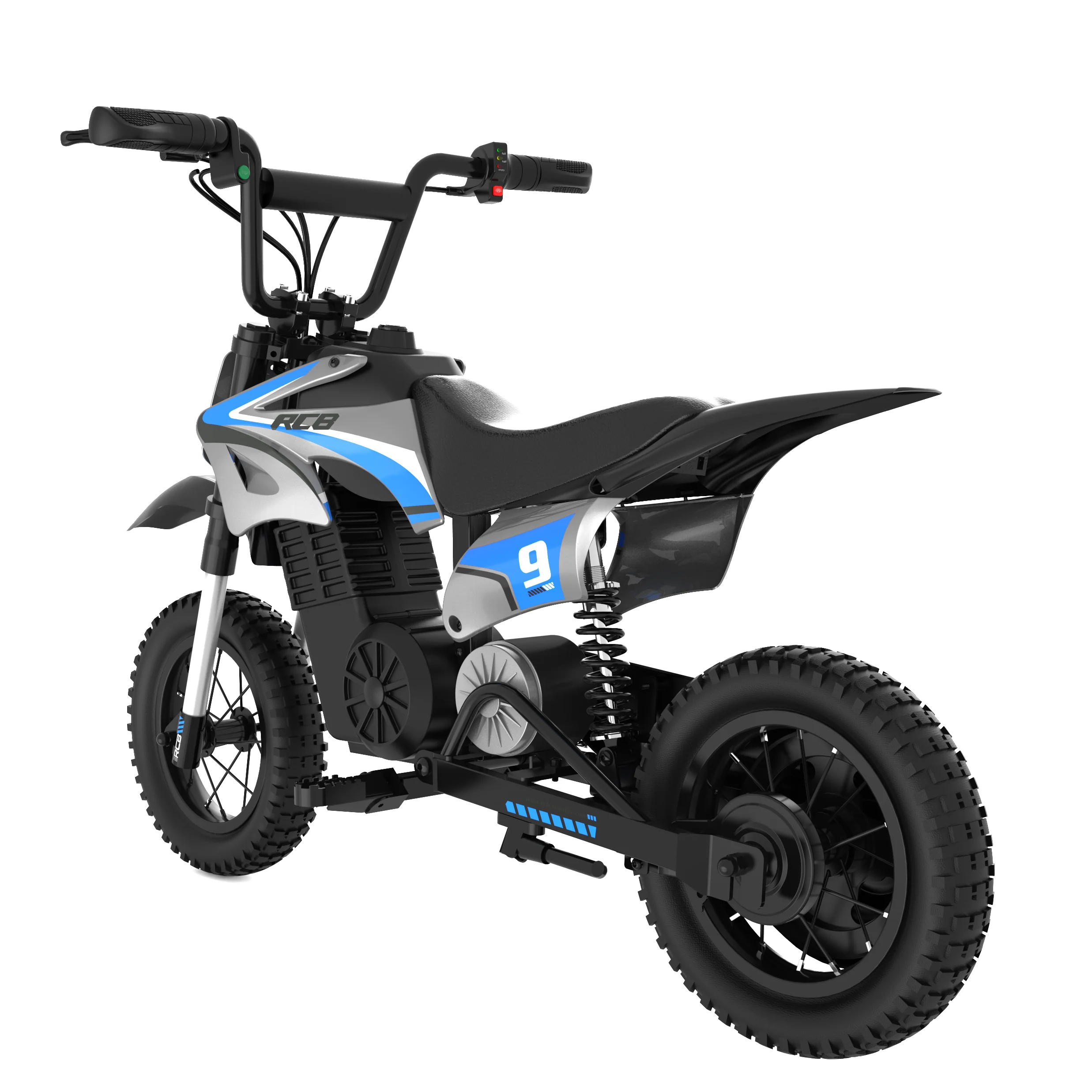 RCB R9X PRO Kids Electric Motocross Dirt Bike (4-12 years old) - Image 8
