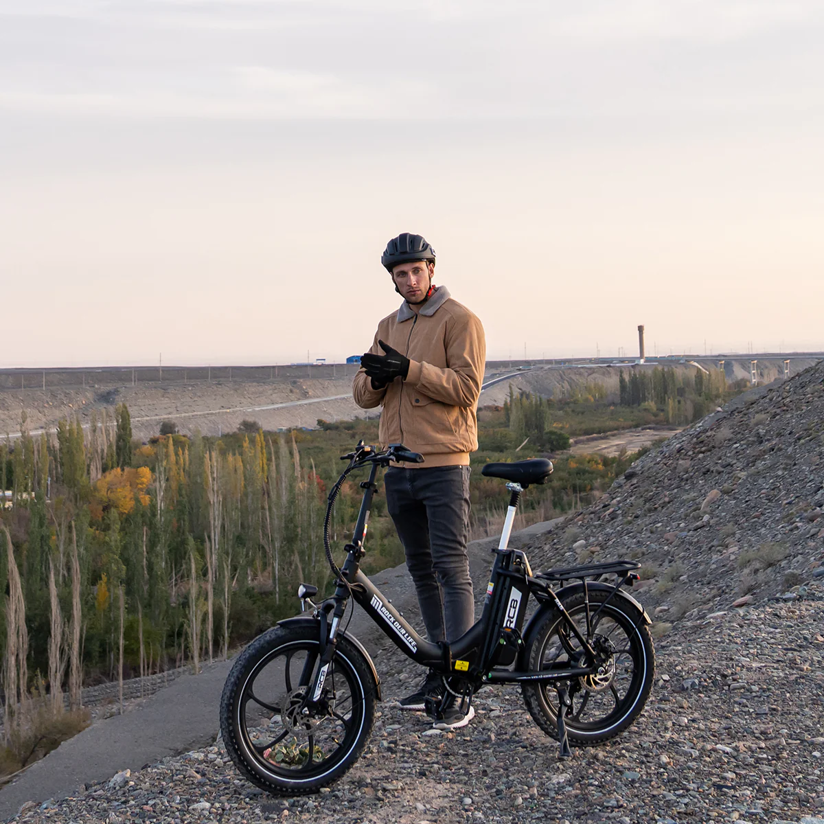 RCB RK6 Fat Tire Folding Electric Bicycle(RCB APP E BIKE) - Image 19