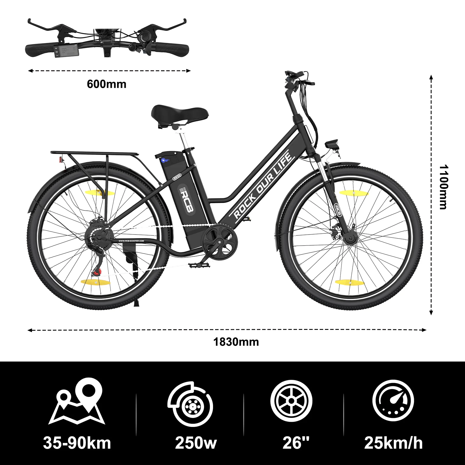 RCB RK8S Electric Bike for Adults(RCB APP E BIKE) - Image 3