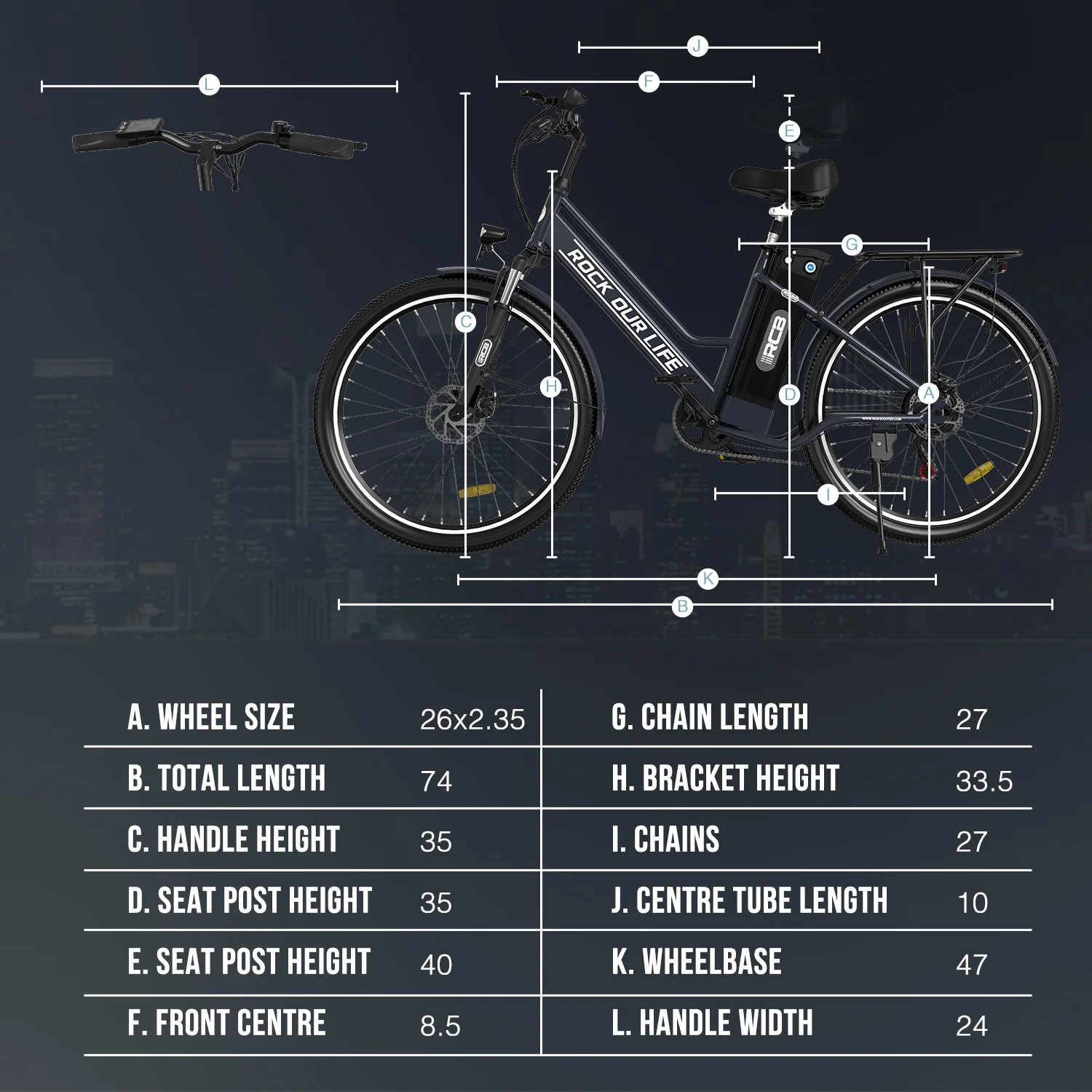 RCB RK8S Electric Bike for Adults(RCB APP E BIKE) - Image 4